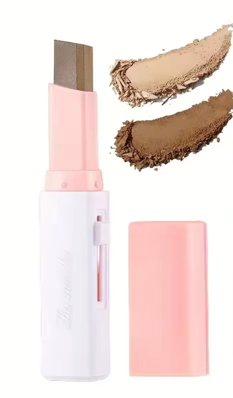 Resaltador nacarado 2 en 1, barra de sombra de ojos, brillo, sombra de ojos, delineador de ojos, maquillaje de ojos